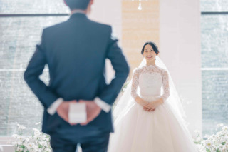 結婚式場での撮影も叶います★