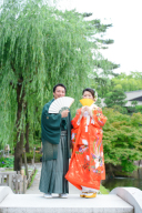 徳川園での和装前撮り♪