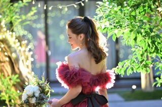 こだわりのカラードレスで♪