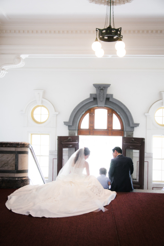 仲良くファミリーフォト♪