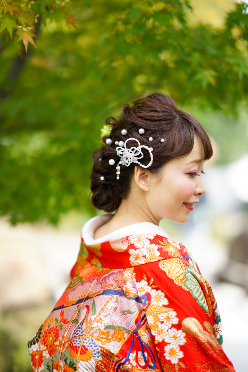 ヘアメイクにもこだわって♪