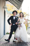 タキシードもドレスに合わせてコーディネートいただけます♪