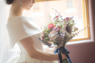 ブランドドレスでの撮影もOK☆