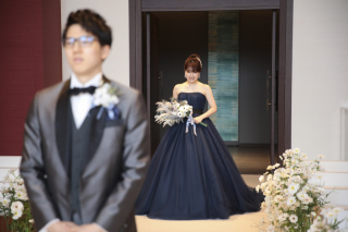 チャペルでのファーストミートショット♡