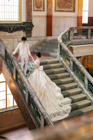 ロイヤルな雰囲気溢れるフォトウエディング♡