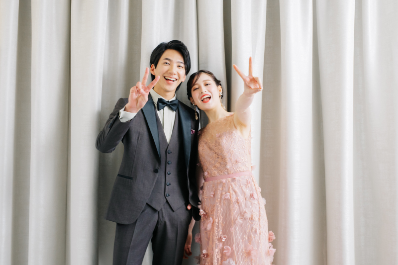 タキシードにもこだわった撮影を♩