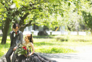 市政資料館でフォトウエディング♪