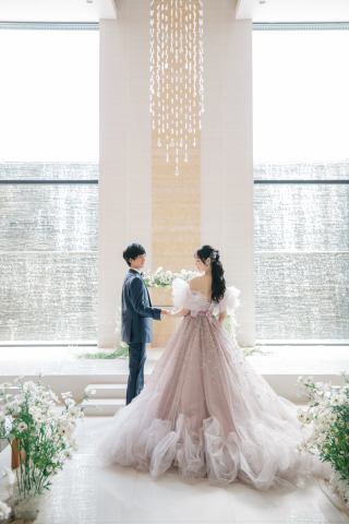 ブランドドレスでの撮影もできます♪