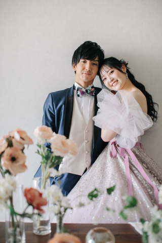 ブーケなどの小物やアイテムの持込もOKです♪