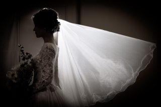 雨の日や暑い日も安心★スタジオフォトウエディング