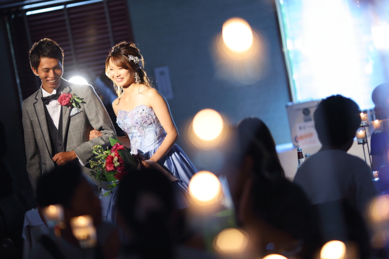 カラードレスで撮影☆