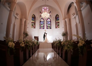 【チャペルでの撮影】