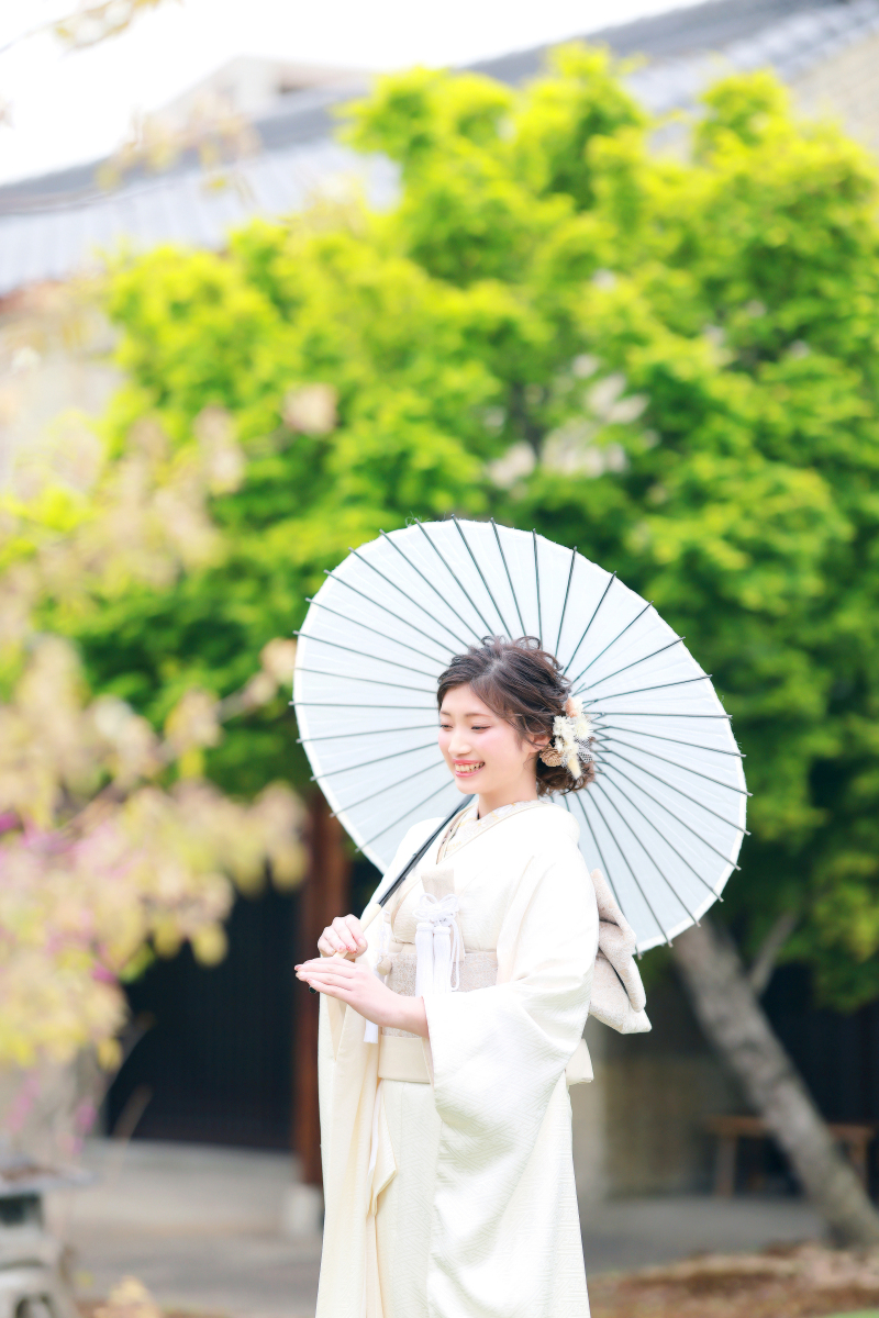 和装ウエディングで綿帽子のスタイルはいかがでしょうか？