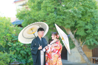 小道具を使った撮影も