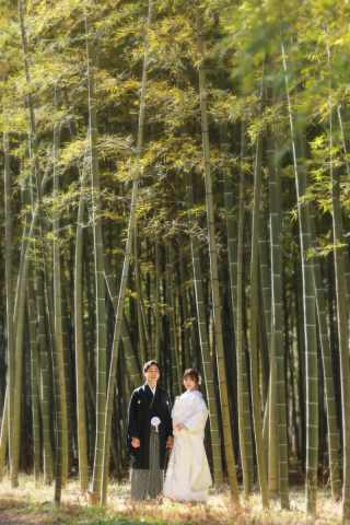 若竹での撮影♡