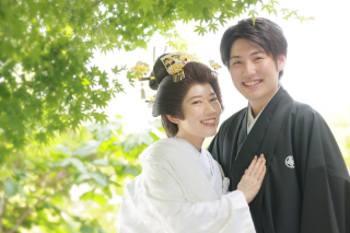 かつらでの和装撮影について