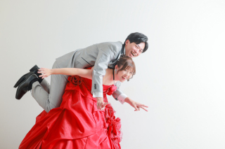 おふたりらしさ・・・♪