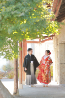 大谷石の蔵で和装撮影♪