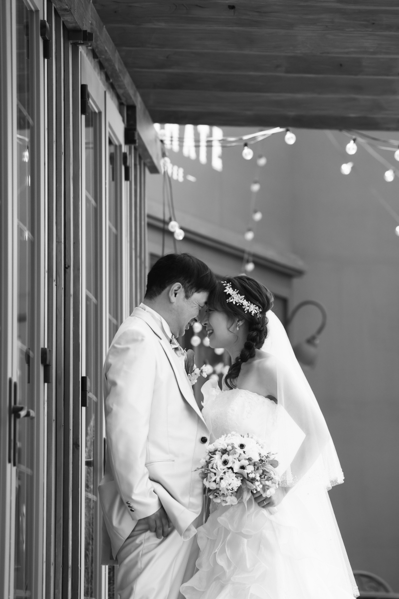 シックなモノクロ写真も素敵♪