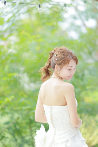 ご新婦様の髪型