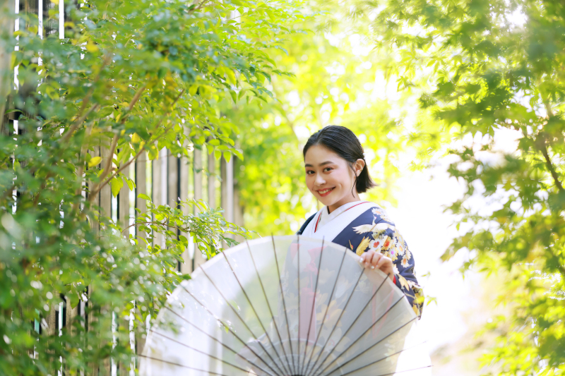 新緑の季節のフォトウエディング♪　