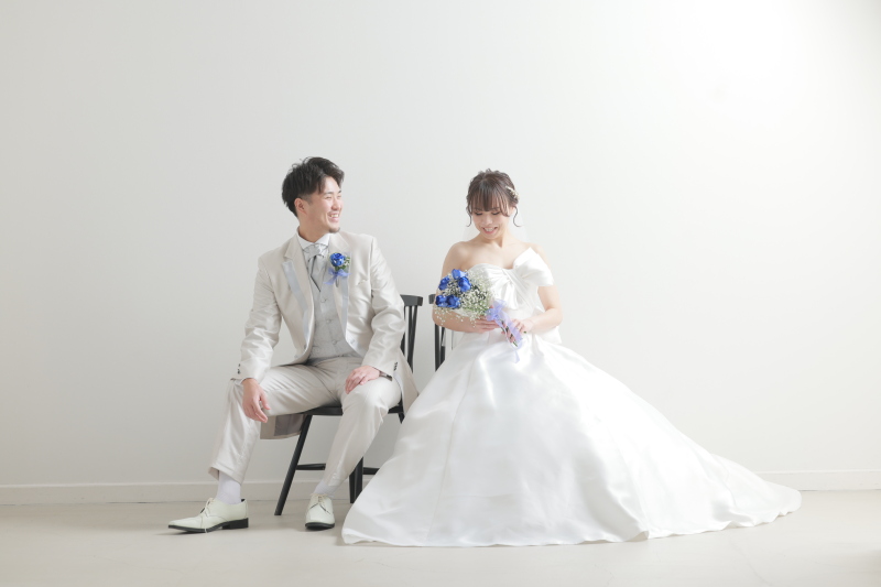 本日はウエディングドレスのご紹介♬