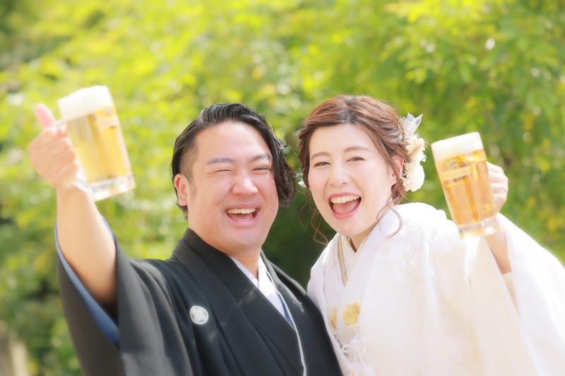 おふたりらしいお写真を・・・・
