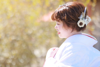 ショートヘアでも♪