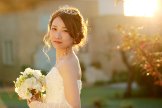 夕方の撮影も素敵なお写真残せます!!