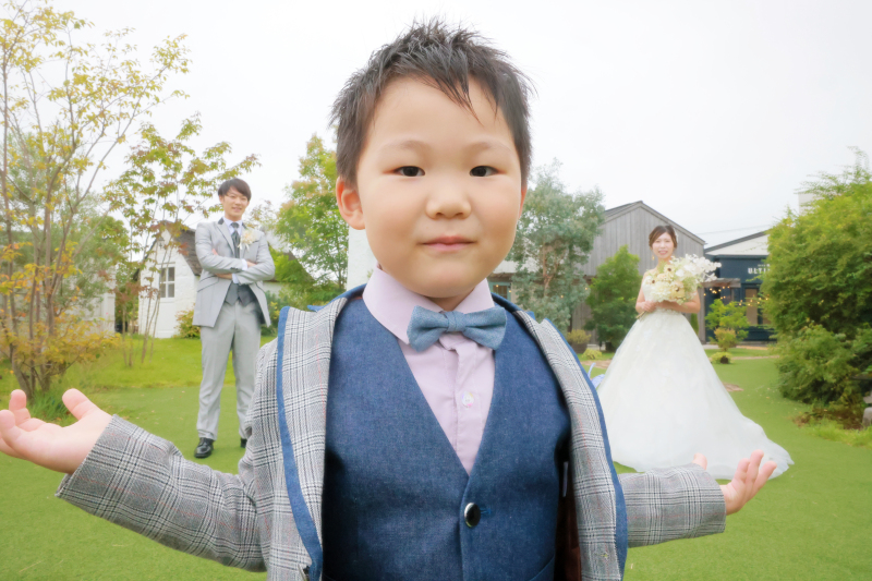 ファミリ－フォトウエディング♪