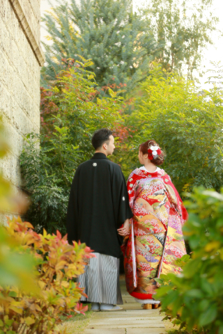 おふたりの後ろ姿も、とっておき