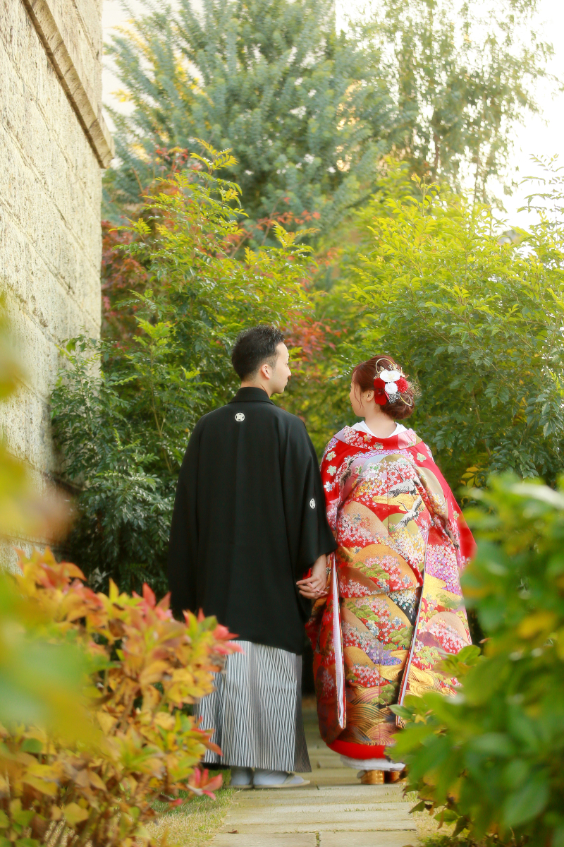 おふたりの後ろ姿も、とっておき