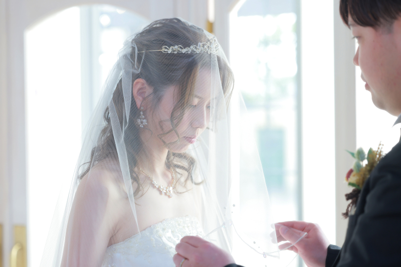 挙式風の撮影も撮れます♪