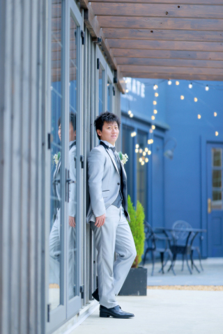 ご新郎様お一人ポーズも♪