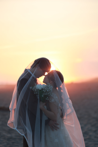 ~中田島砂丘で叶う夕日ロケーション~