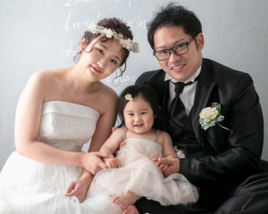 ファミリーウェディングフォト♪