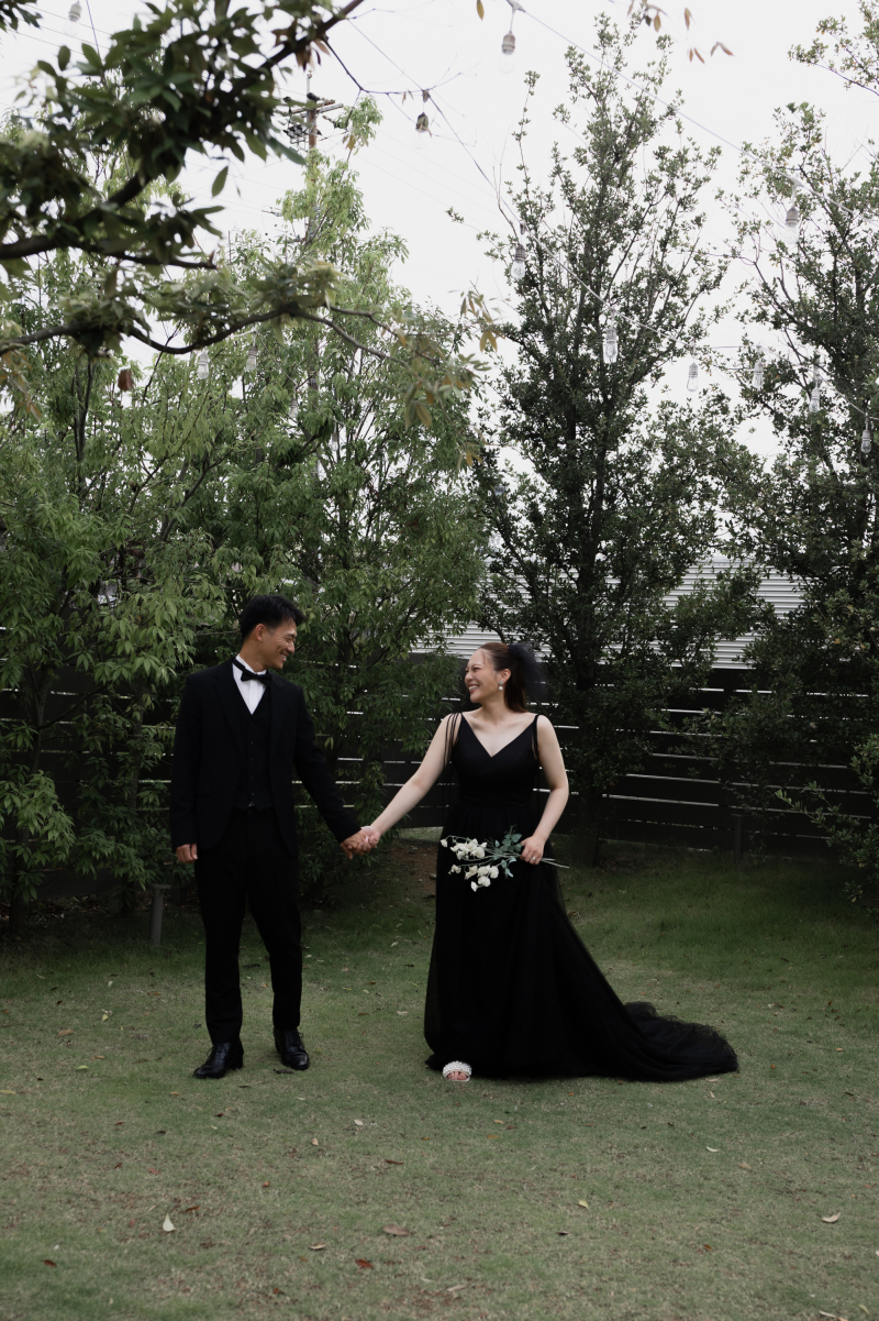 ★ブラックで映えるフォトウェディング★