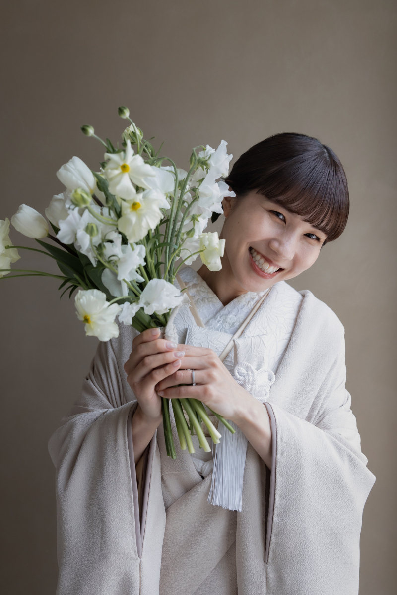 お花でいっぱい♡ウエディングフォト！