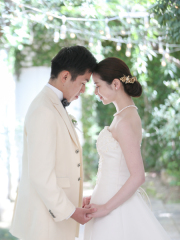 開放感溢れるガーデンウェディング♪