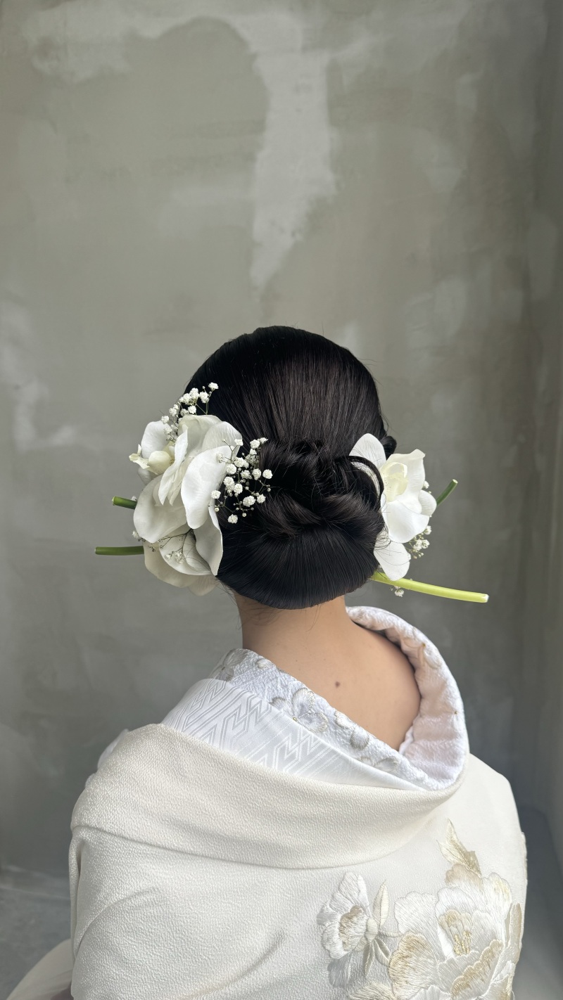 おしゃれ花嫁様の前撮りヘア♪