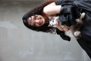 愛猫とのブライダルフォト♡