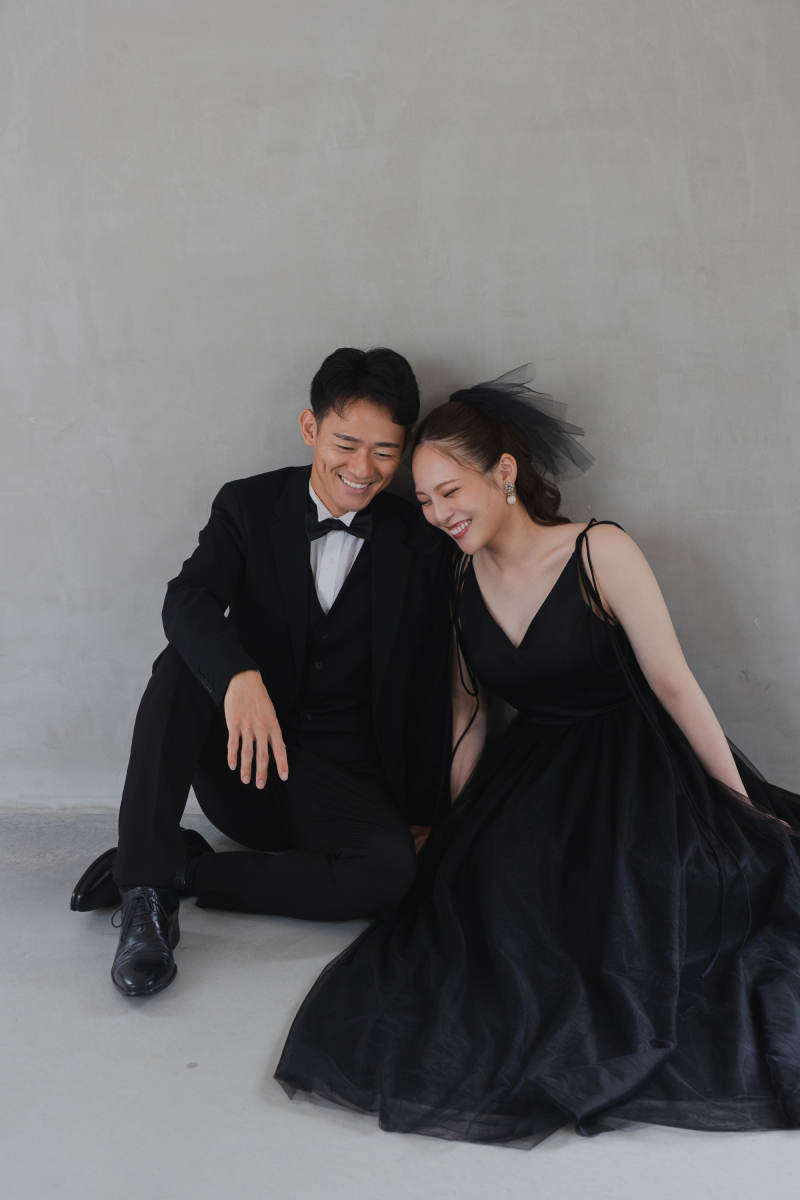 ★ブラックで映えるフォトウェディング★