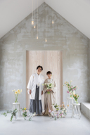 お花でいっぱい♡ウエディングフォト!