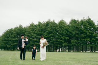 ファミリーフォトウェディング