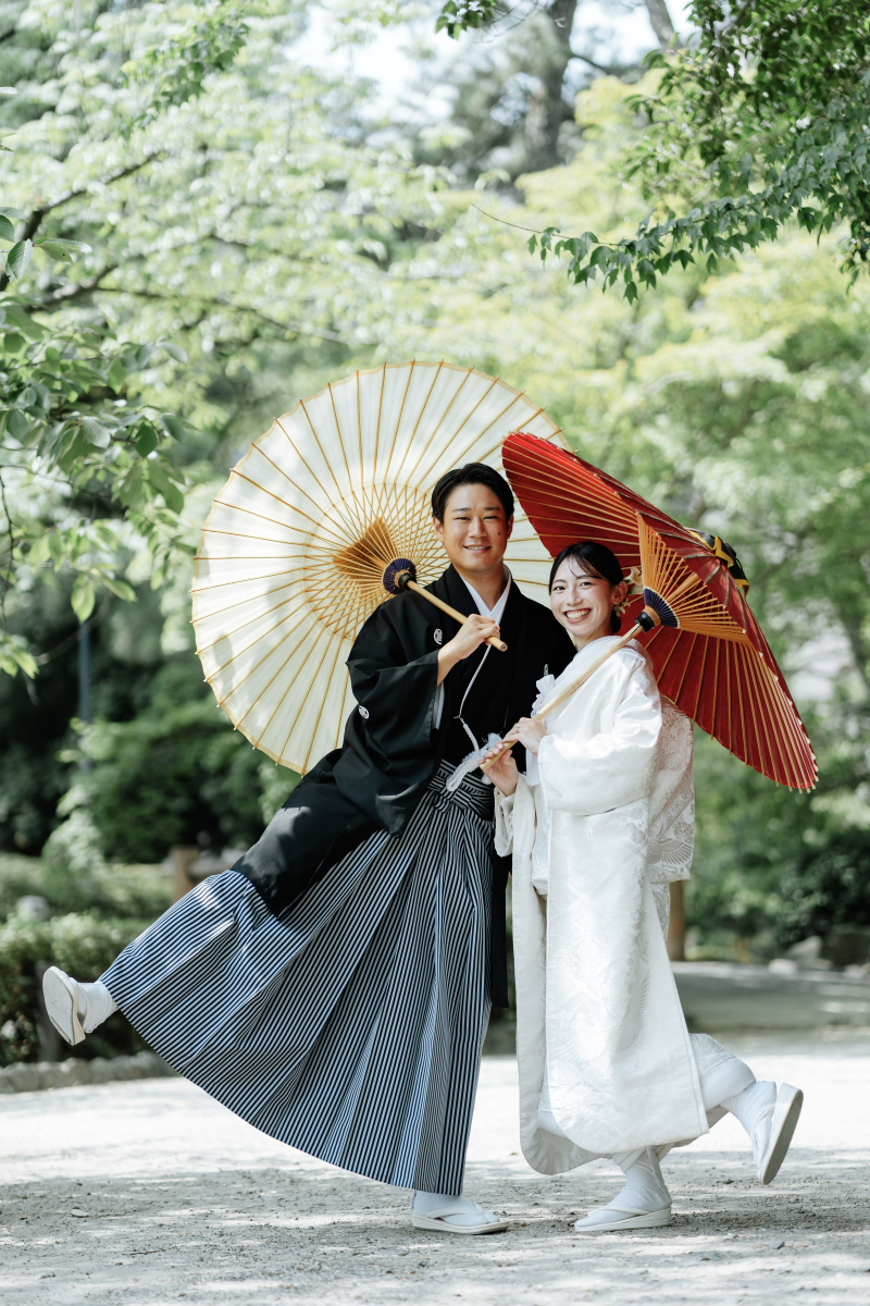 桐蔭茶席での和装前撮り