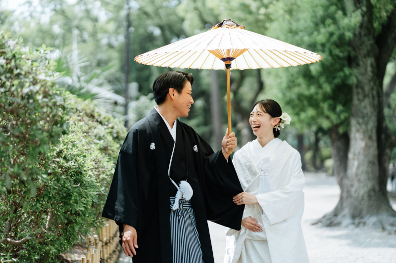 桐蔭茶席での和装前撮り