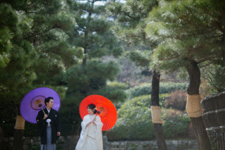 お衣装2着で撮影〜和装と洋装が人気〜