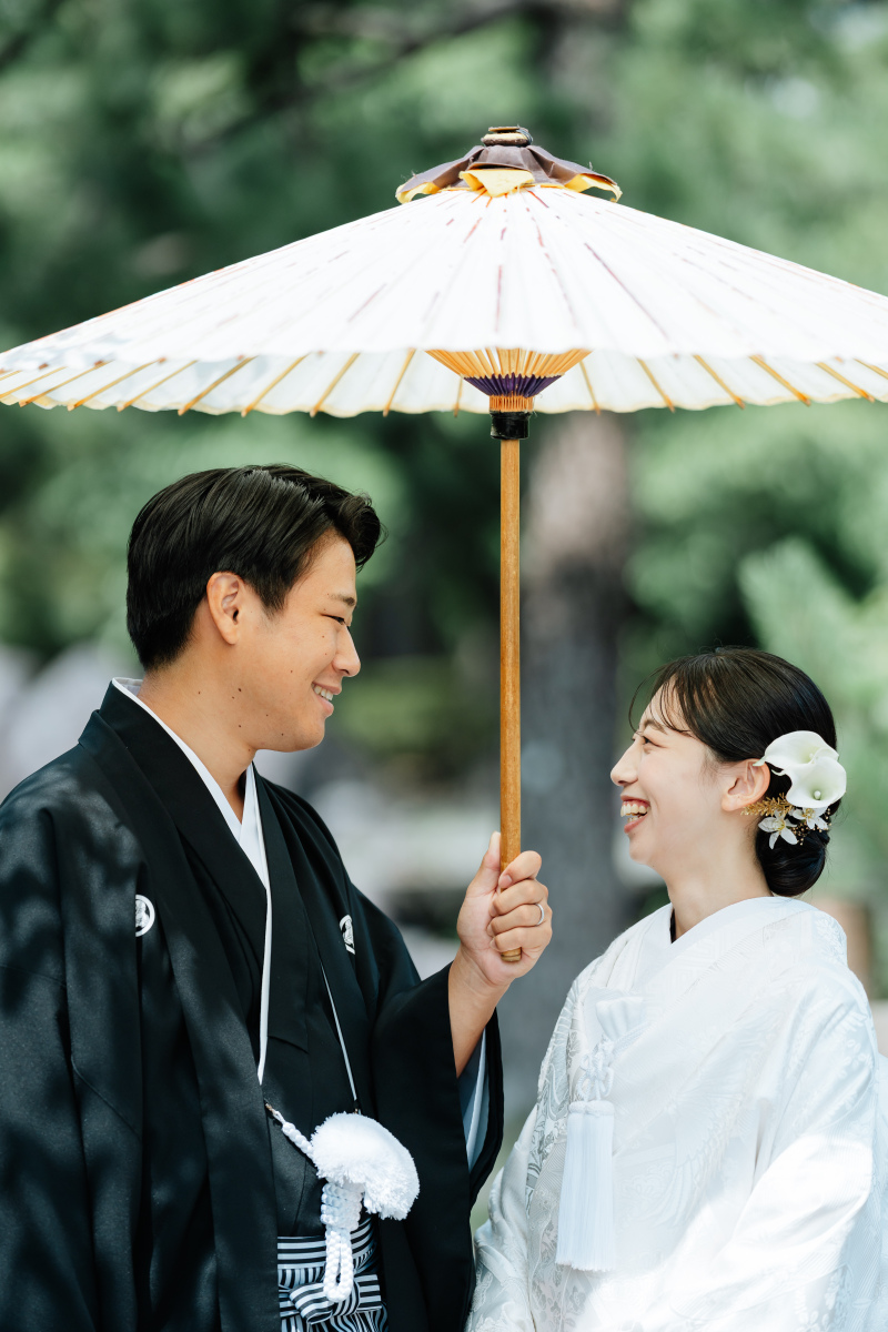 桐蔭茶席での和装前撮り