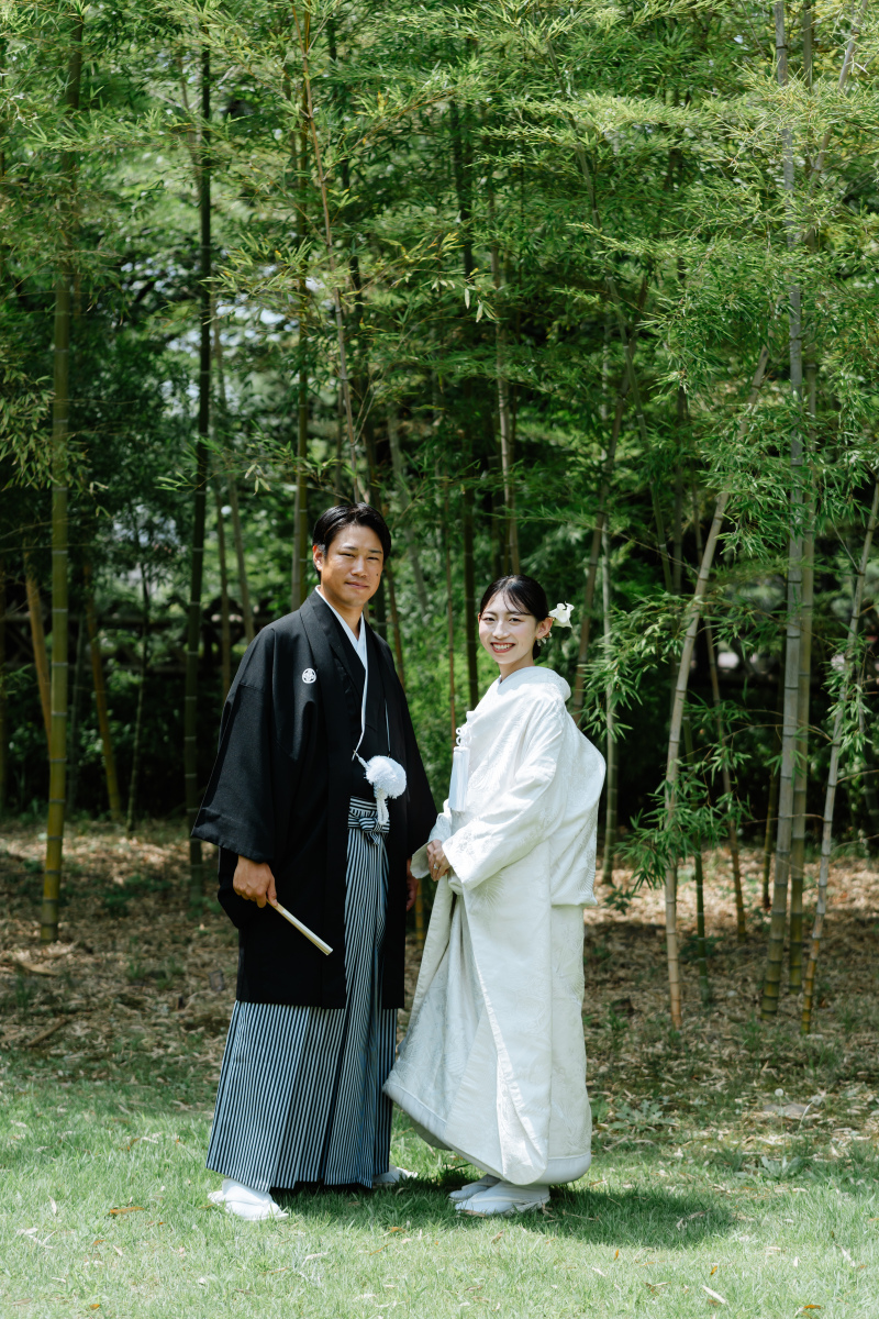 桐蔭茶席での和装前撮り