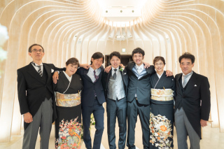 写真に残すファミリーフォトウェディング③